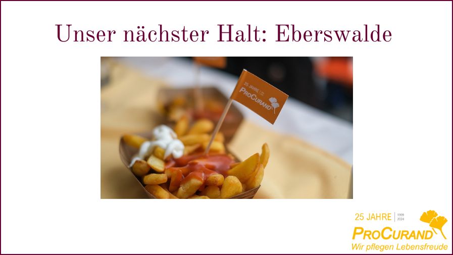 Unser nächster Halt: Eberswalde