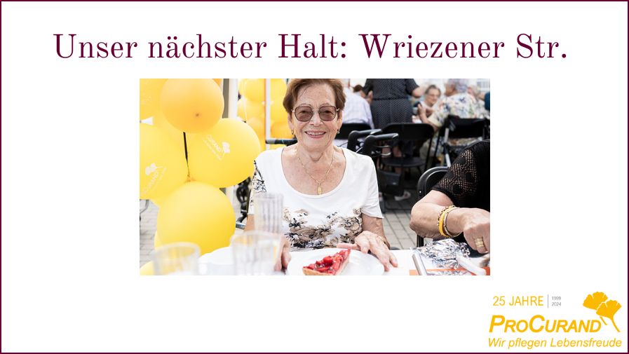 Unser nächster Halt: Wriezener Straße
