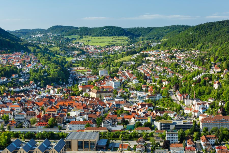 Albstadt auf der Schwäbischen Alb_Ausblick vom Kuhfelsen
