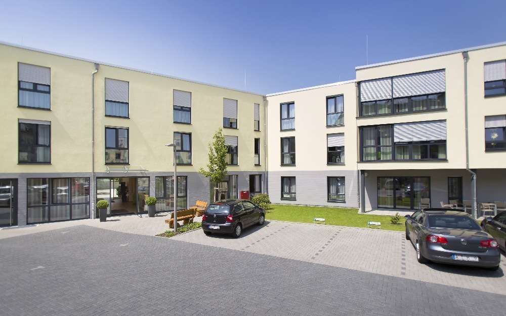 Wohnanlage an der Stadthalle Alsdorf -Aussenansicht