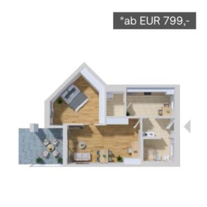 Seniorendomizil Haus Adrian Grundriss Wohnung 6