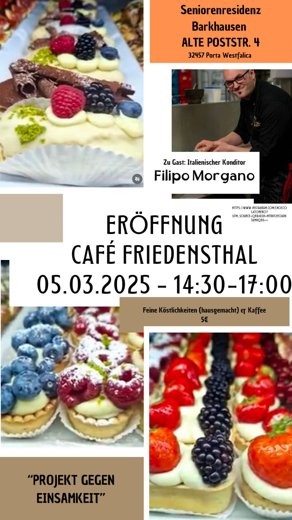 Neues Café in der Seniorenresidenz Barkhausen: Eröffnung