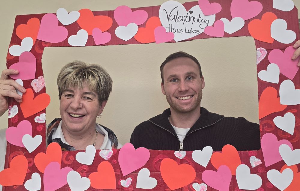 Liebevoller Valentinstag im Haus Lukas