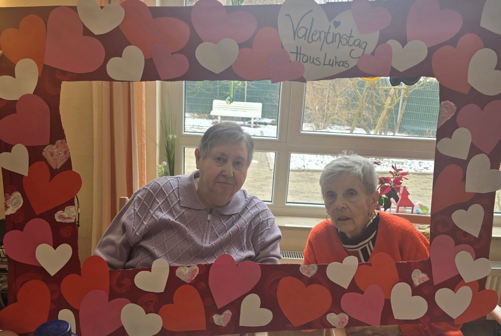 Liebevoller Valentinstag im Haus Lukas