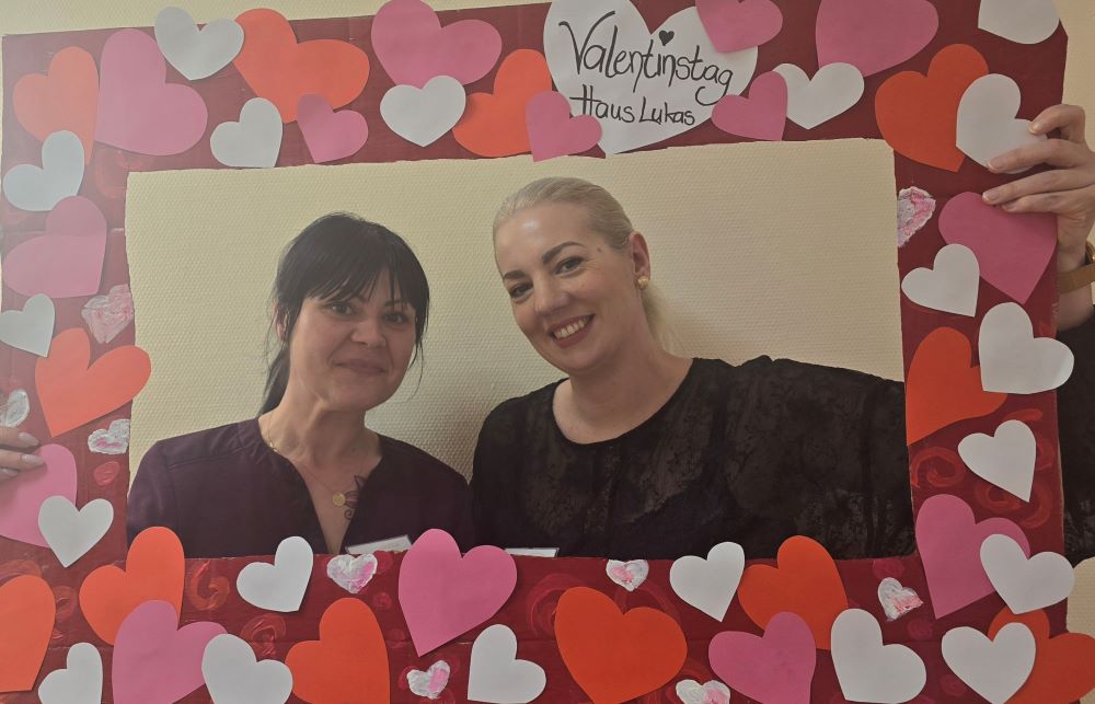 Liebevoller Valentinstag im Haus Lukas
