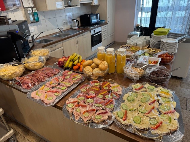 Mitarbeiterfrühstück Seniorendomizil Haus Caspar