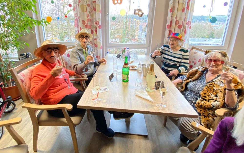 Faschingsfeier im Seniorendomizil Haus Dominic