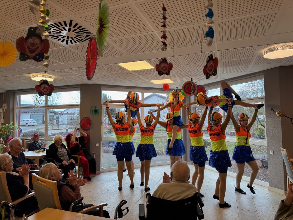 Faschingsfreude im Seniorendomizil Haus Antonius