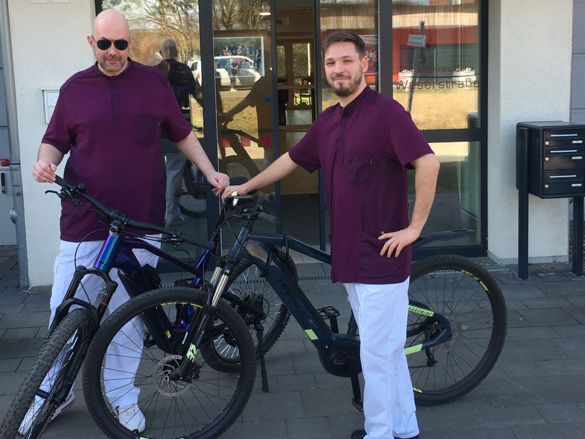 Dienstlich und privat mit dem Job-Rad am Start!