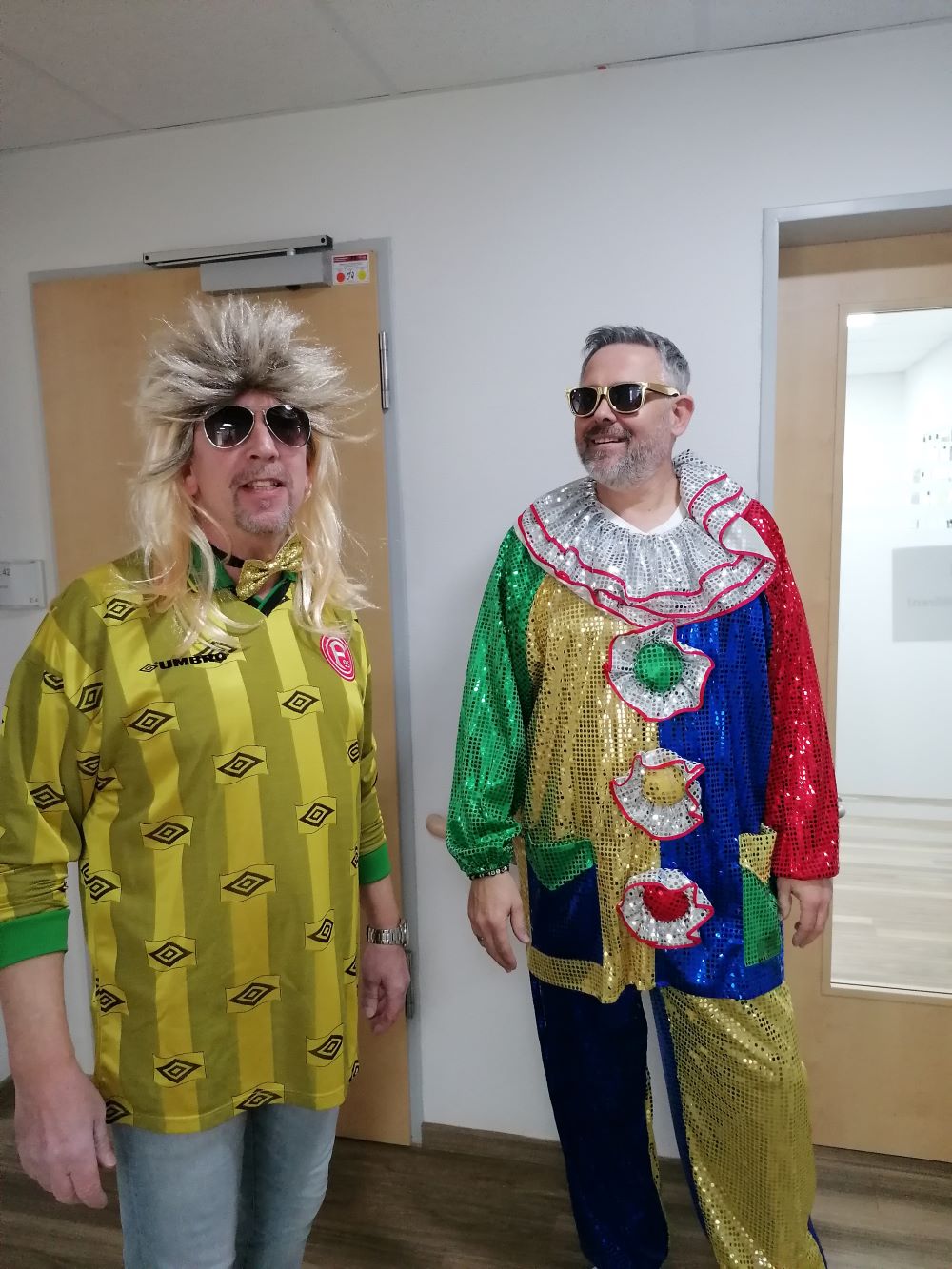 Fröhlicher Karneval in der Wohnanlage Am Dreeskamp