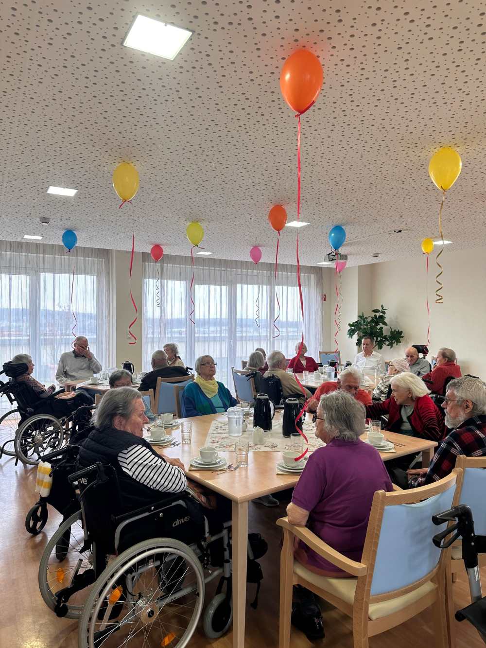 Erstes Quartals-Geburtstagskaffee im Seniorendomizil Haus Martin
