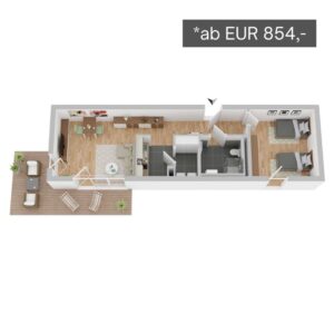 Wohnung 3 in der Seniorenresidenz Lengerich