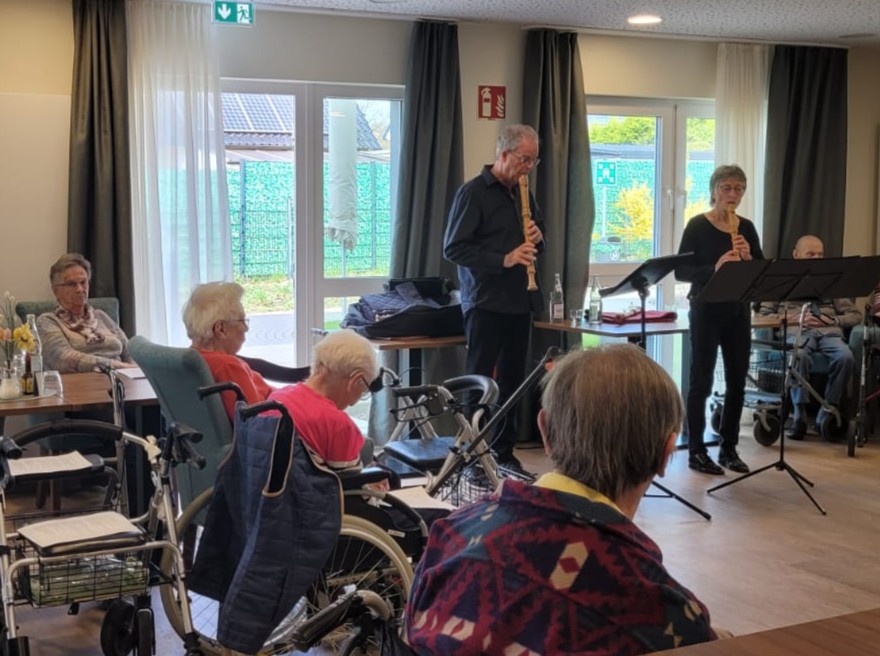 Frühlingskonzert mit dem Duo Schaumburgo