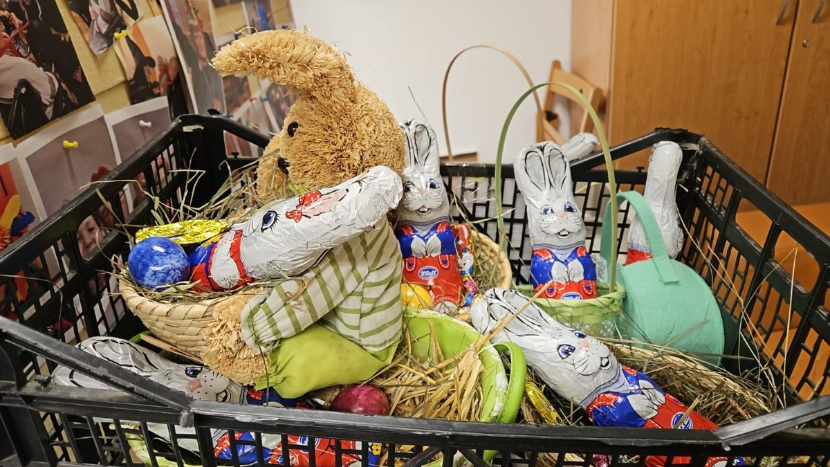 Ostern im Haus Raphael: Frühlingssonne, Osternester und Harfenklänge