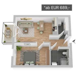 Betreutes Wohnen in Cottbus Wohnung 1