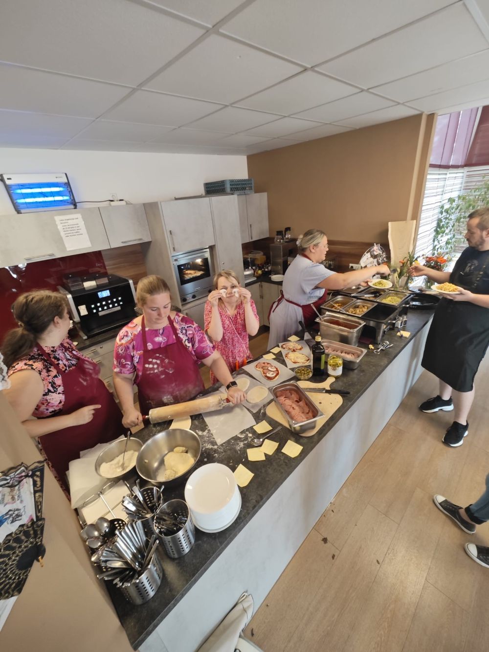 Italienischer Nachmittag im Haus Heinrich als Dank für erfolgreichen MD-Besuch
