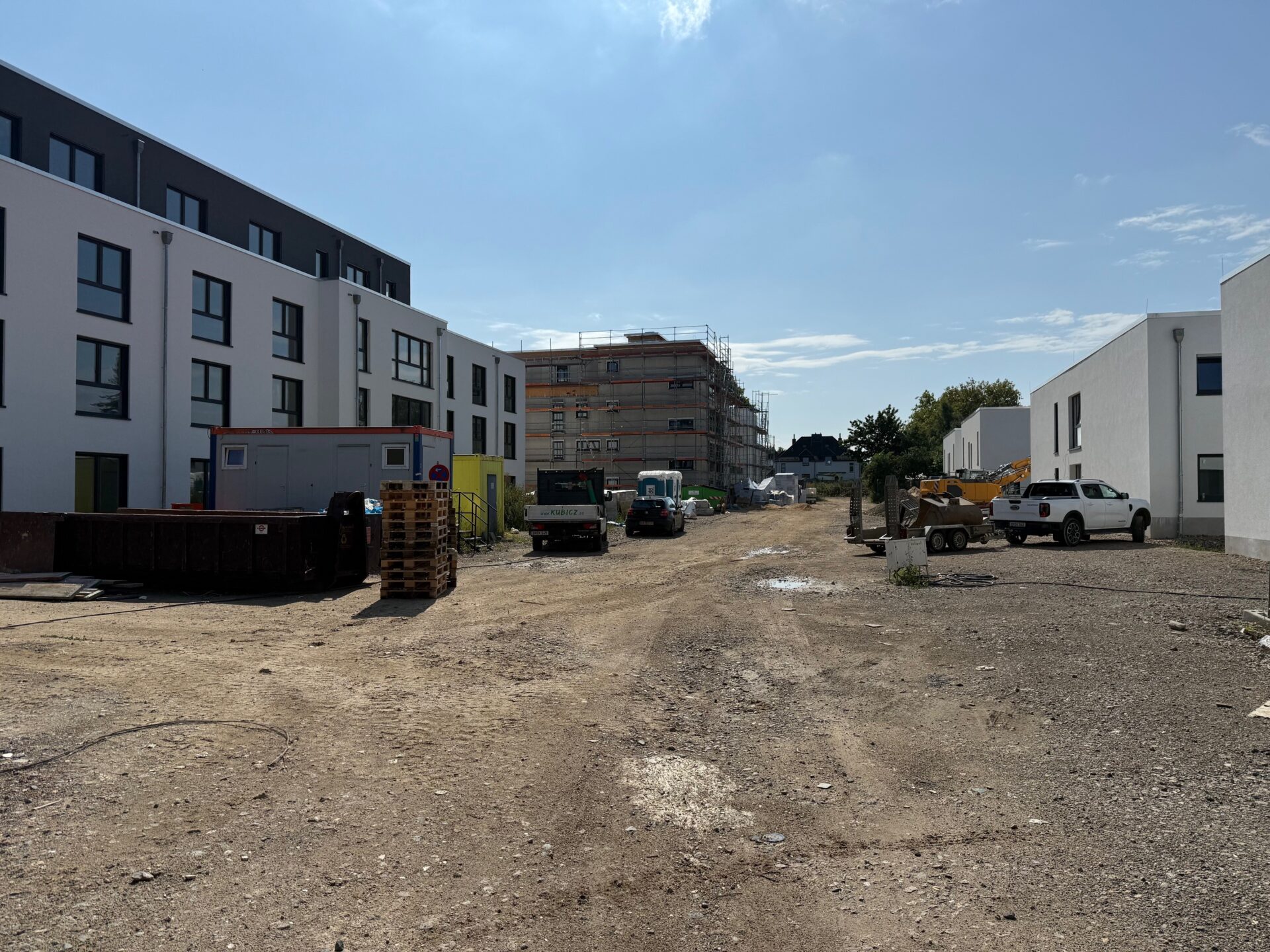 Fortschritte auf der Baustelle in Alsdorf-Kellersberg: Es geht voran!