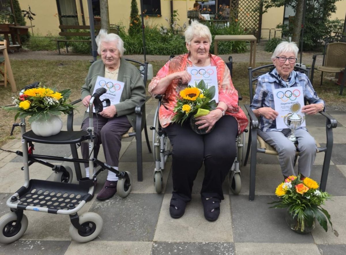 Sommerfest in der Seniorenresidenz Brockenblick