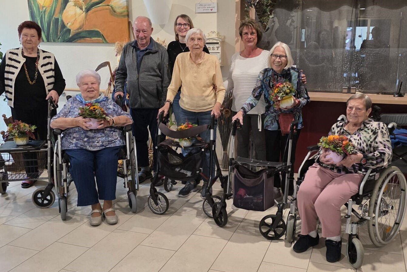 Herbstliches Heimbeiratstreffen im Haus Josef