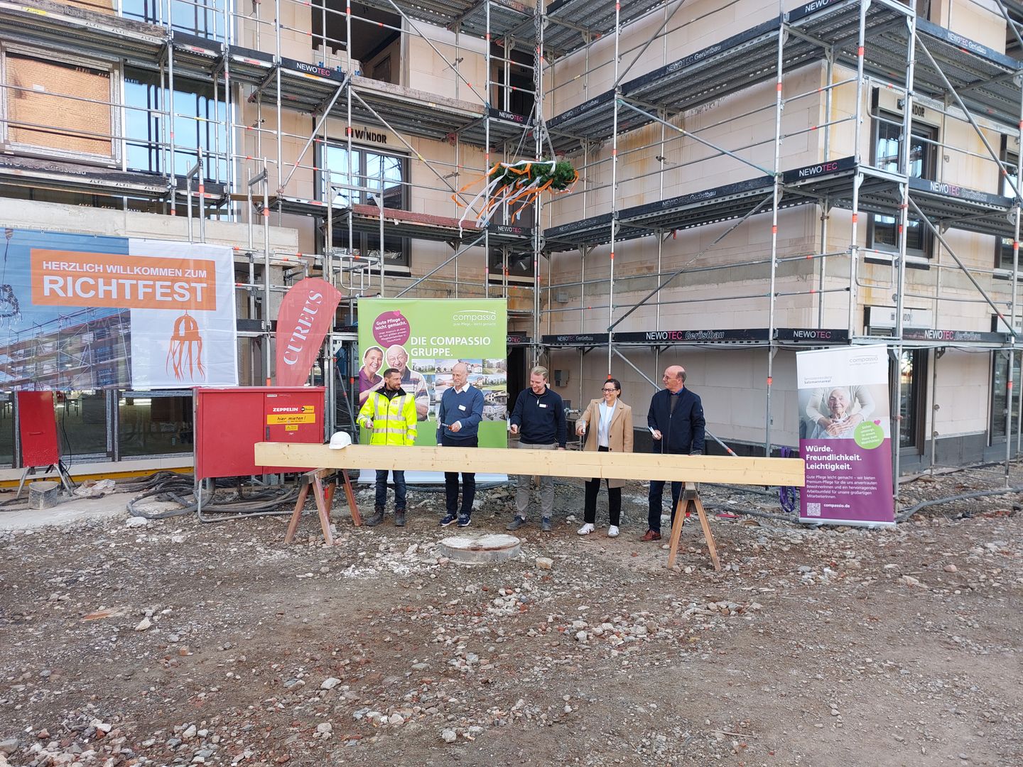 Richtfest in Kassel-Bettenhausen