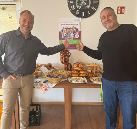 Mitarbeiterfrühstück im Seniorendomizil Haus Heinrich