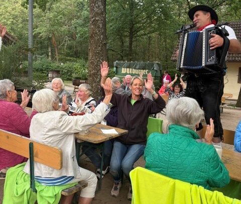 Spätsommerabend auf dem Bierkeller