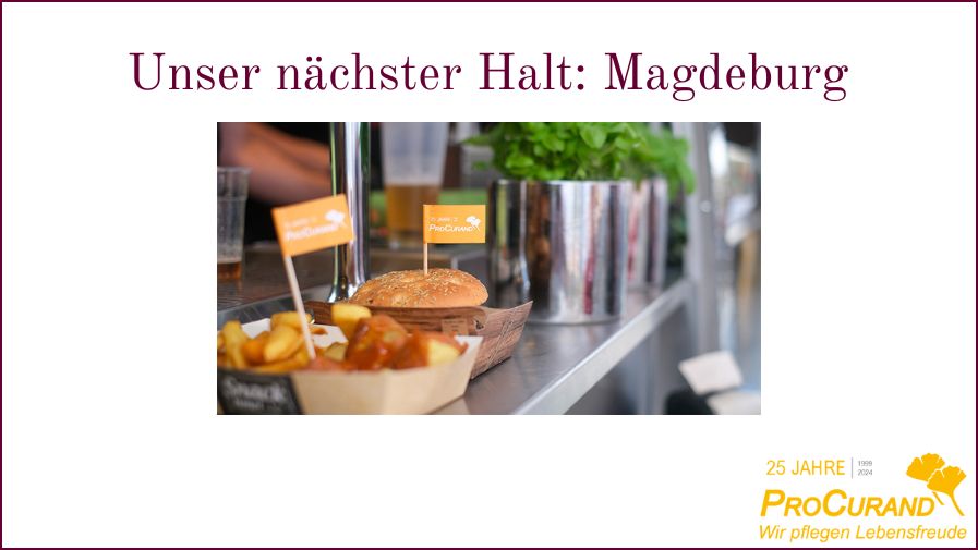 Unser nächster Halt: Magdeburg