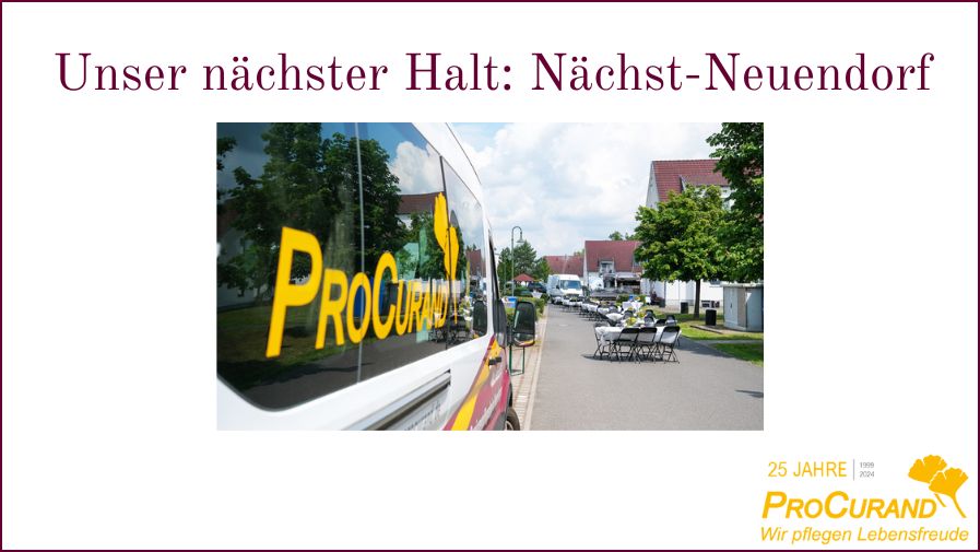 Unser nächster Halt: Nächst-Neuendorf