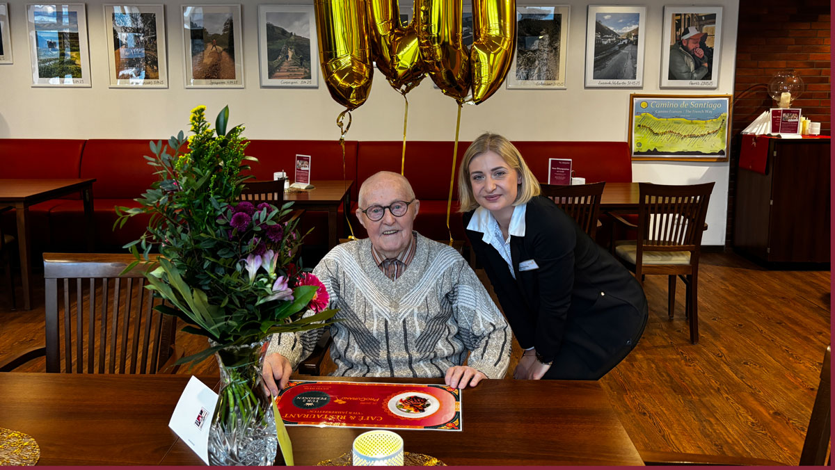 Congratulations on your hundredth birthday!