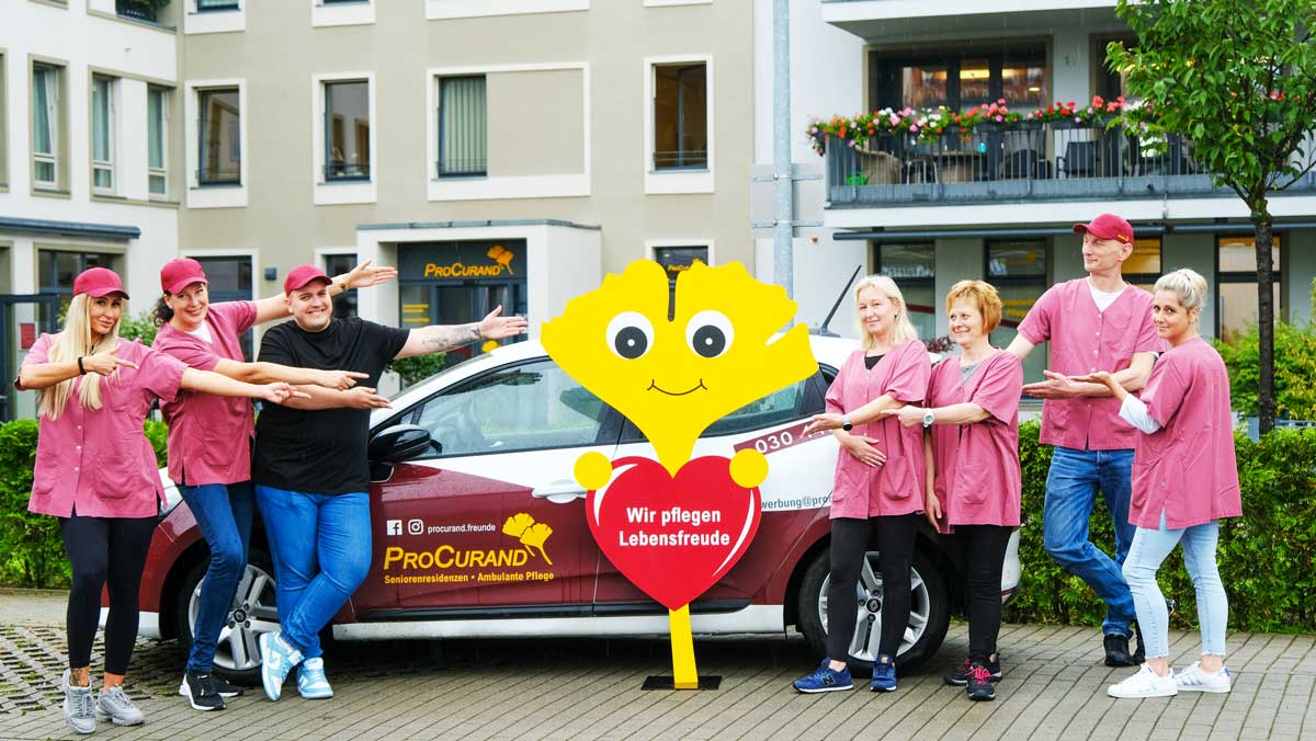 Bölschestraße outpatient care team with Ginkgo