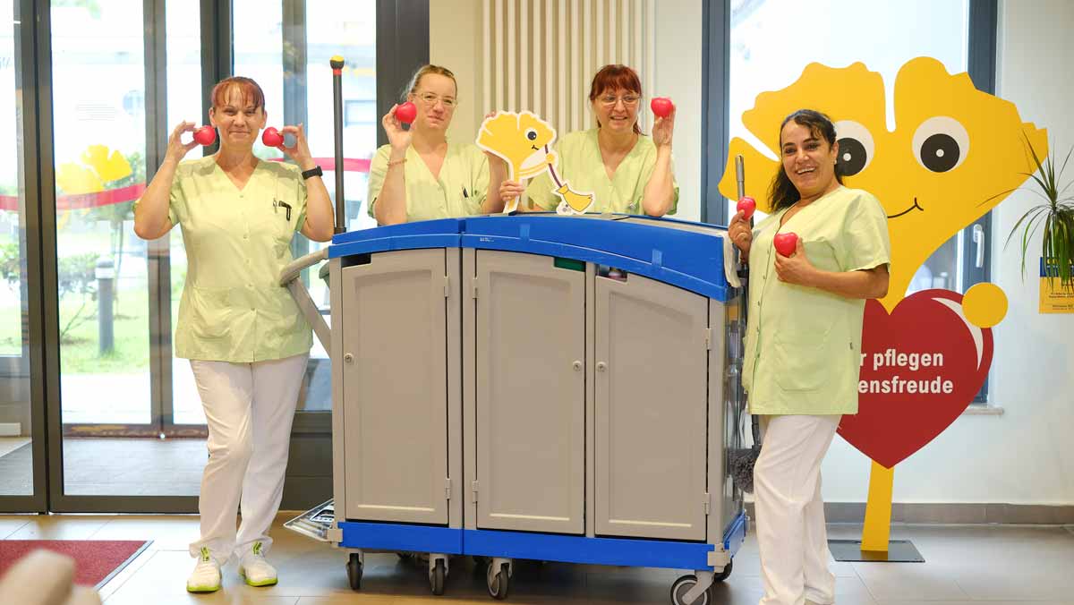 Team Reinigung Service-Wohnen Team Haustechnik Service-Wohnen Seniorenresidenz Bölschestraße