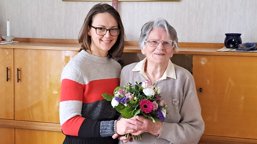 Gratulation zum 105. Geburtstag!