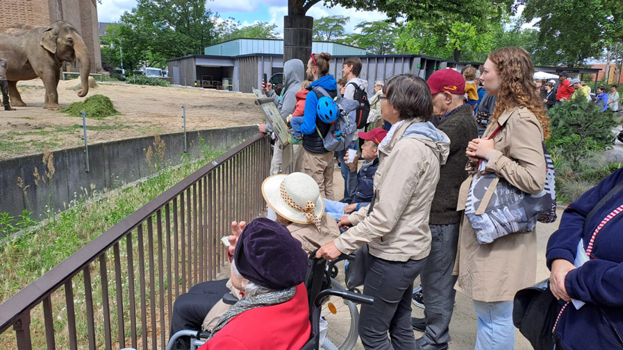 Ausflug der Bölschestraße in den Berliner Zoo