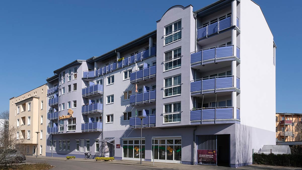 Außenansicht ProCurand Seniorenresidenz Cottbus