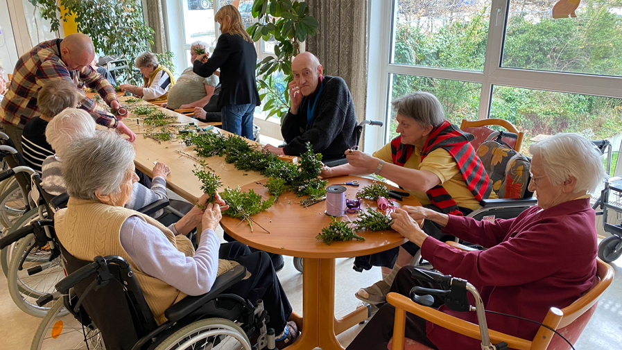 Palmbuschen Tradition in Cham