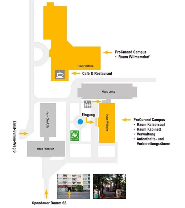 Campus_Gelaendeplan Geländeansicht Campus