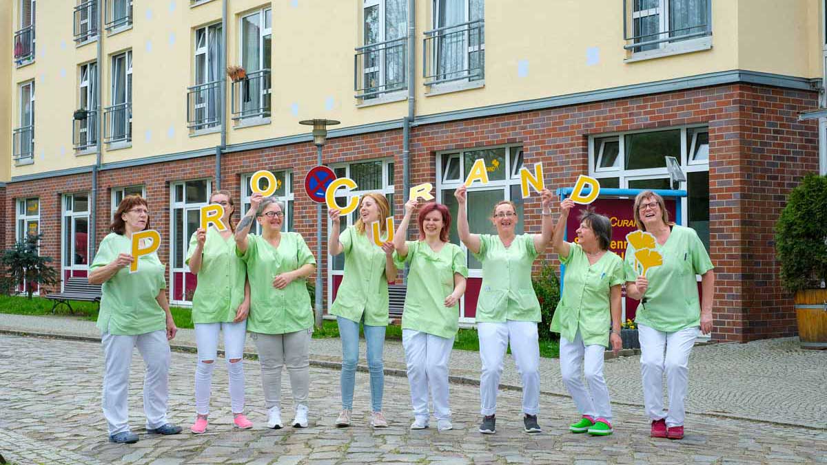 Team Reinigung Stationäre Pflege der Seniorenresidenz Am Schlosspark