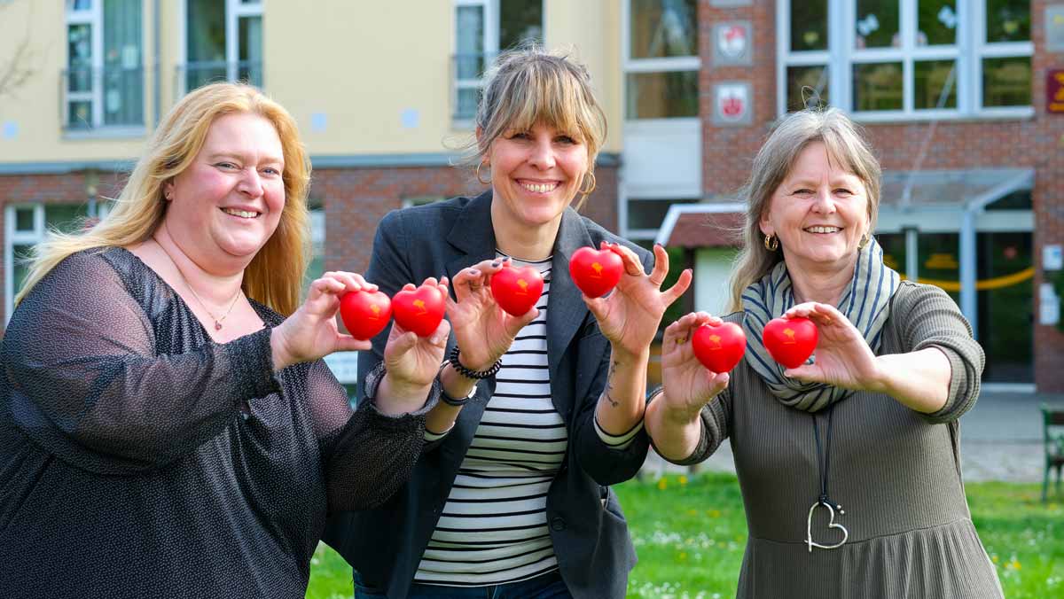 Leitungsteam im Service-Wohnen der Seniorenresidenz Am Schlosspark