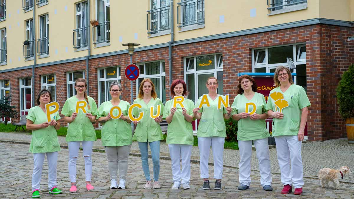 Team Service-Wohnen der Seniorenresidenz Am Schlosspark