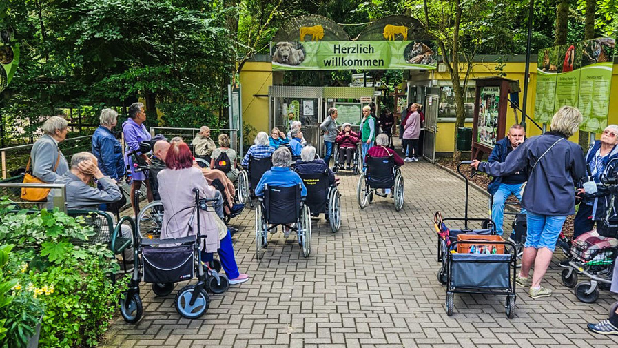 Ausflug in den Zoo Eberswalde