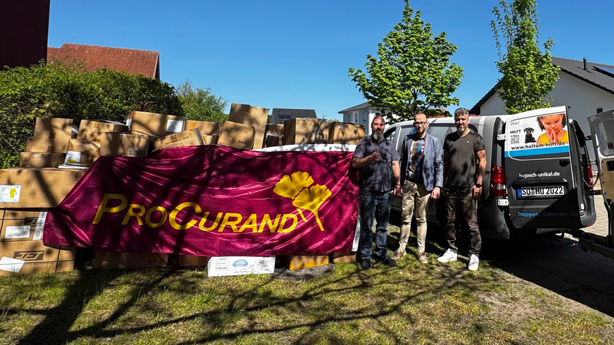 Schorfheide donates for the Ukraine