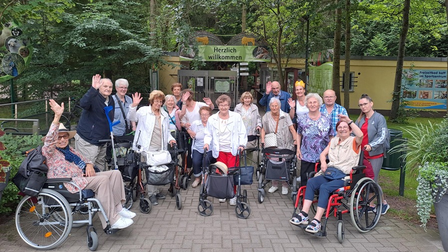 Tagespflege Strausberg im Zoo Eberswalde