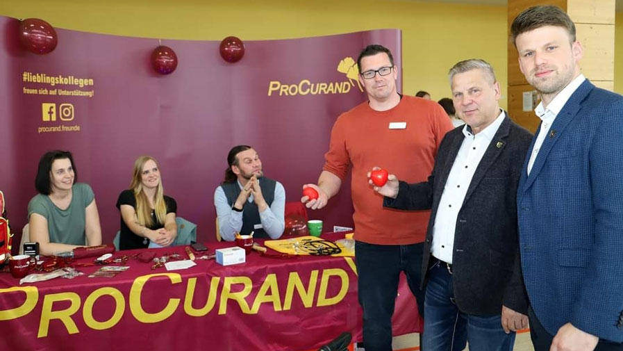 Team Grebs auf der Azubimesse