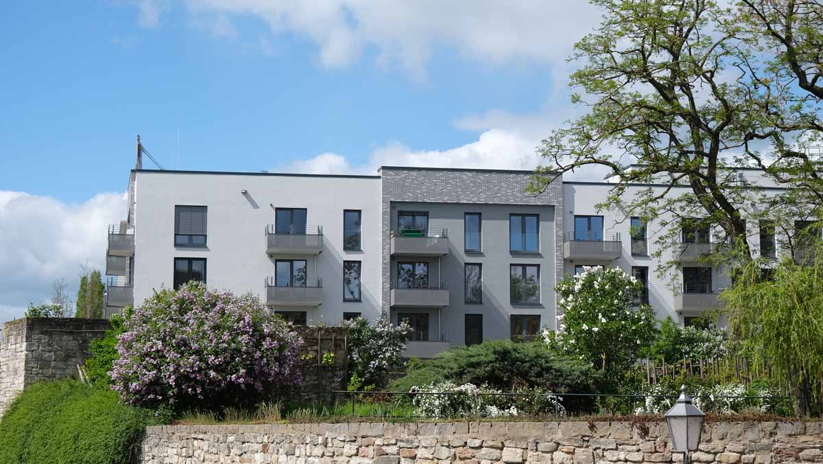 Exterior view of ProCurand Service-Living at the Residence Am Hallorenring