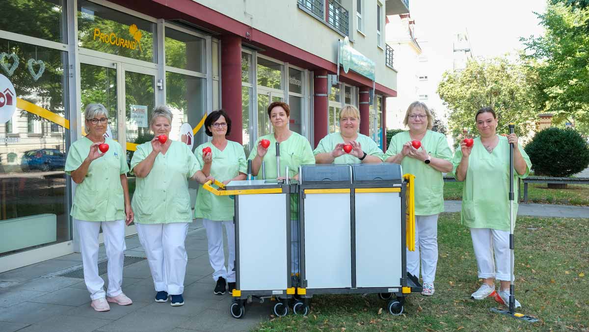 Team Reinigung Stationäre Pflege der Seniorenresidenz Am Krökentor