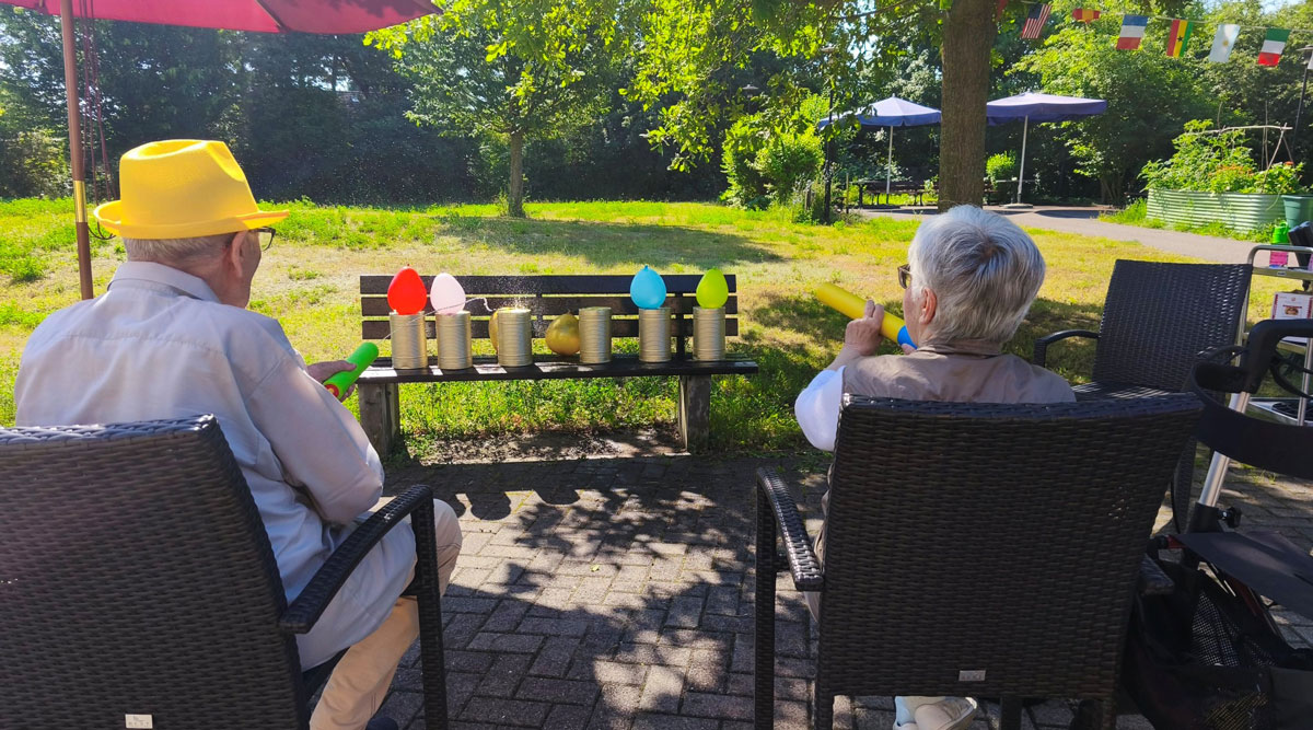 Sommerolympiade in Halle B&uuml;schdorf