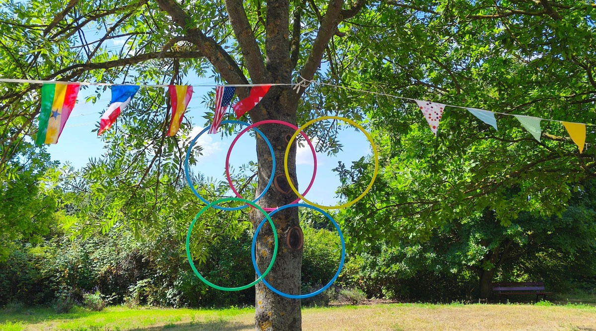 Summer Olympics in Halle Büschdorf