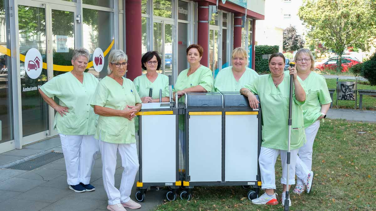 Team Reinigung Service-Wohnen der Seniorenresidenz Am Krökentor