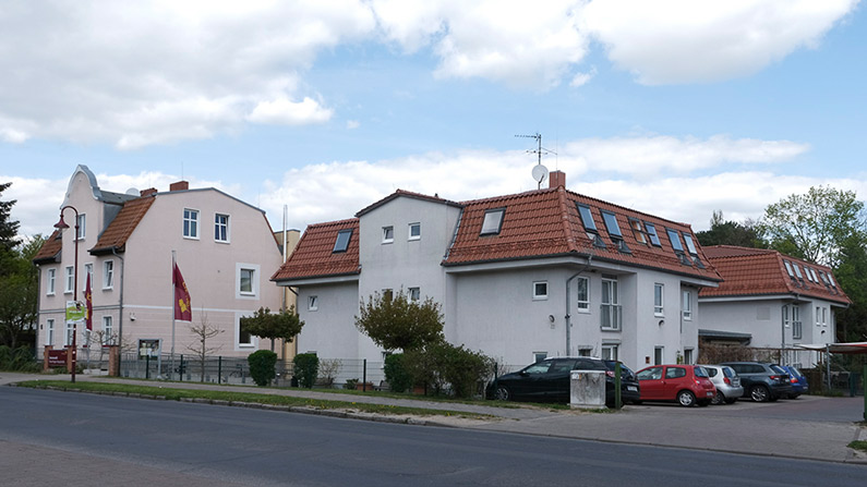 Außenansicht der Stationären Pflege Neuenhagen-Hauptstraße Außenansicht der Stationären Pflege Neuenhagen-Hauptstraße