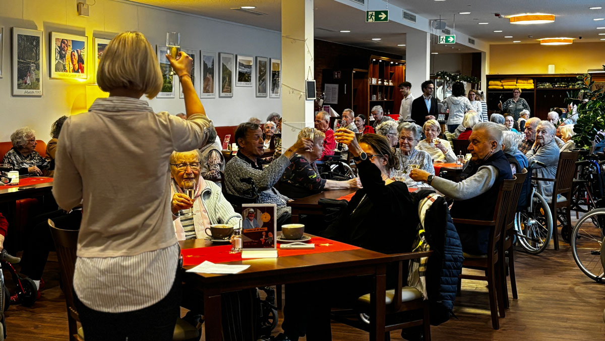 New Year's reception in Bölschestraße
